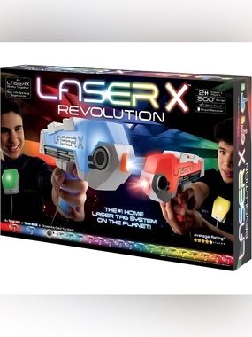 Laser X Revolution Two-Player Laser Tag Gaming Set